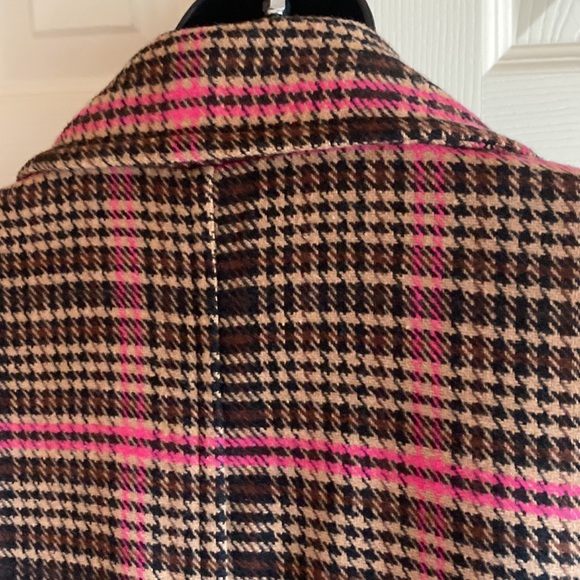 NWT Wild Fable Wool Blend Single Breasted Tweed Medium Weight midi Coat -large - Picture 8 of 15